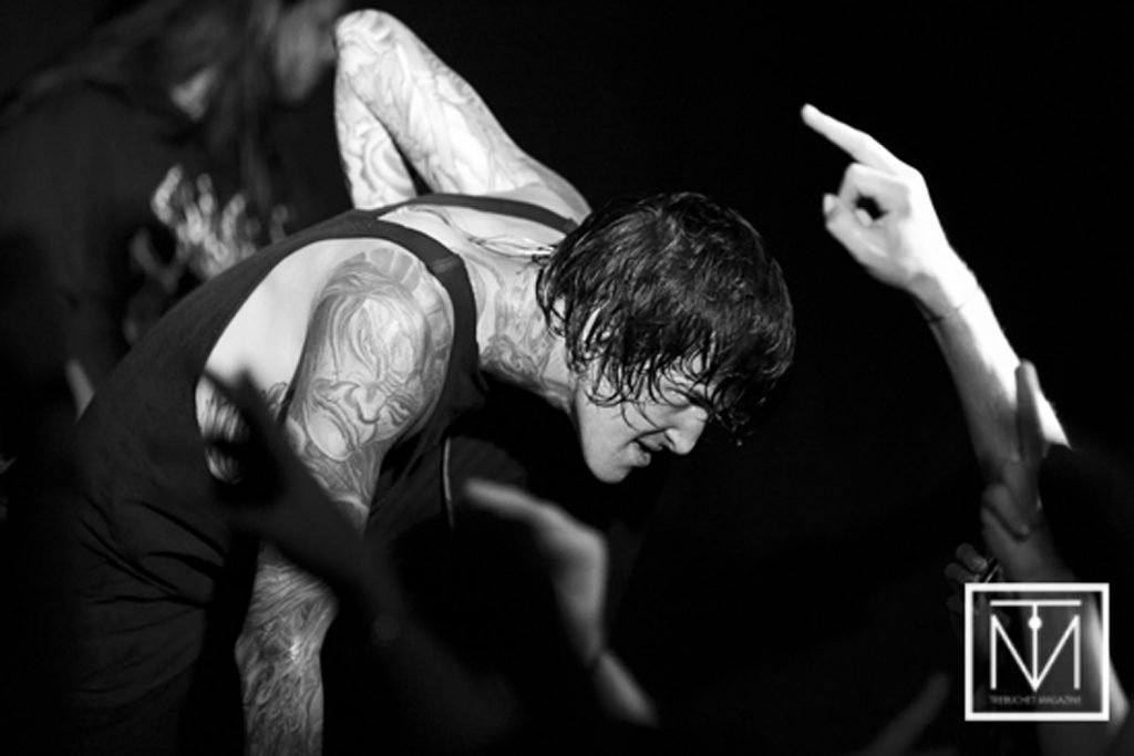 Mitch Lucker, Suicide Silence, London, 2009, Trebuchet, Carl Byron Batson