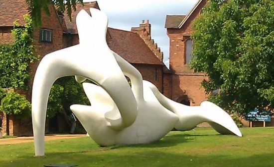 henry Moore sculpture trebuchet