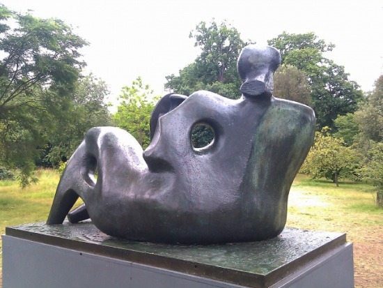 Henry Moore “Hill Arches”, 1973, bronze: