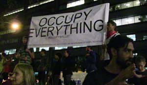 Occupy Everything. Wall Street Protest 2011