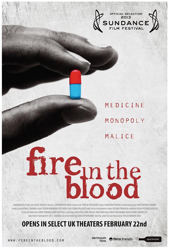 Fire in the Blood Poster