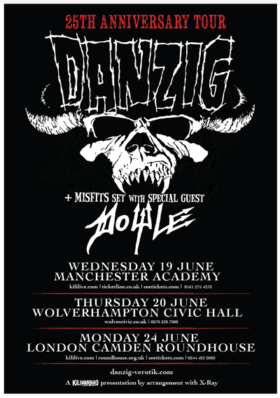 Danzig tour poster