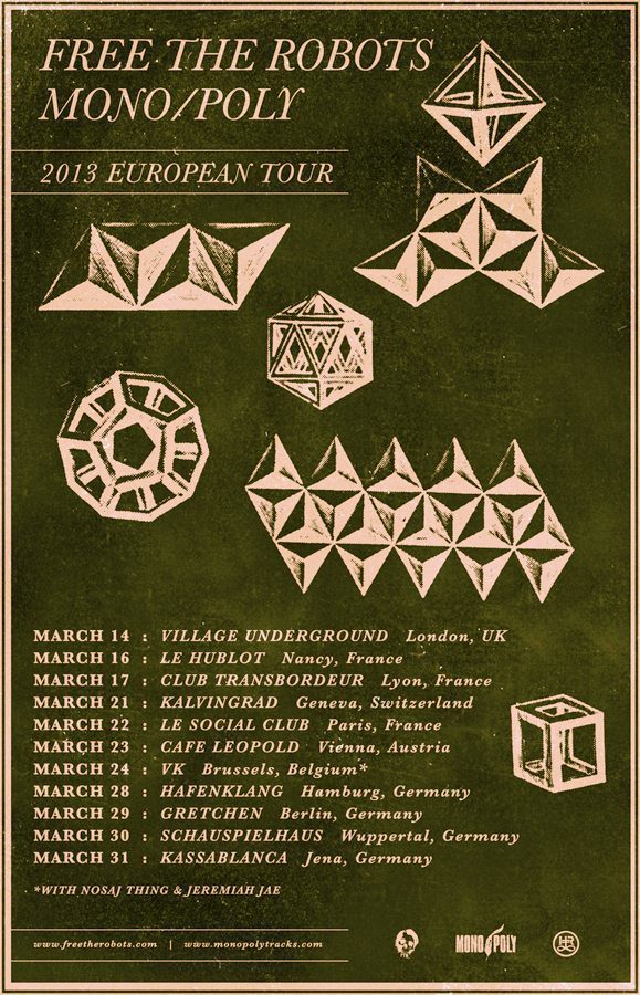 Mono / Poly European Tour 2013