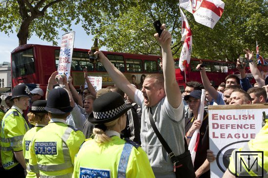 EDL and police