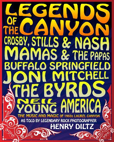 A poster for Legends of the Canyon