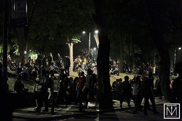 Inside Gezi Park