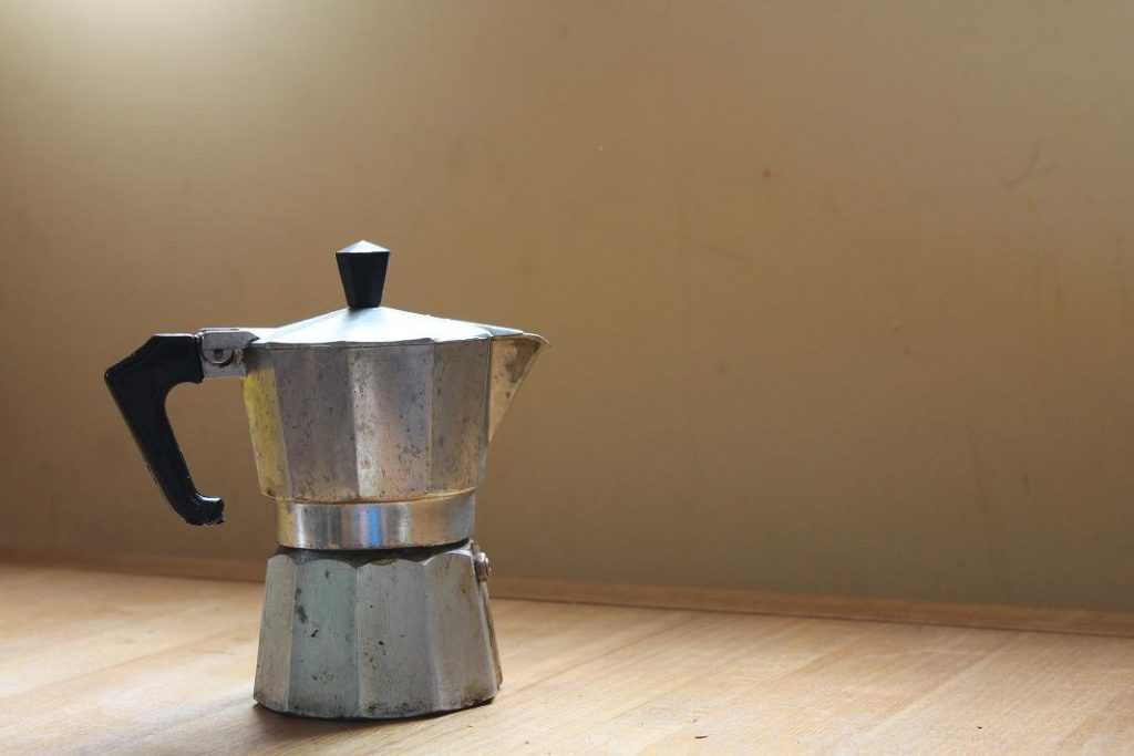 A picture of a coffeepot