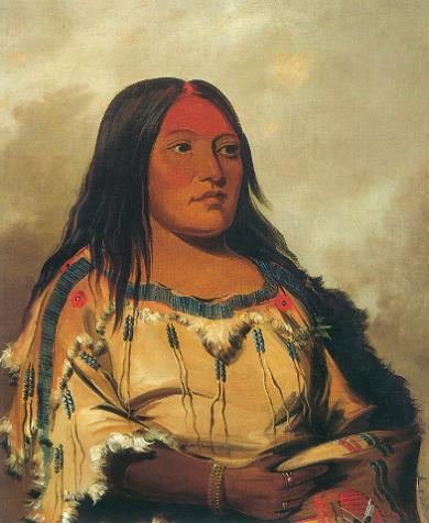 A picture by George Catlin