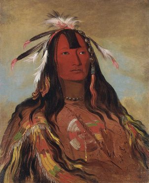 A picture by George Catlin
