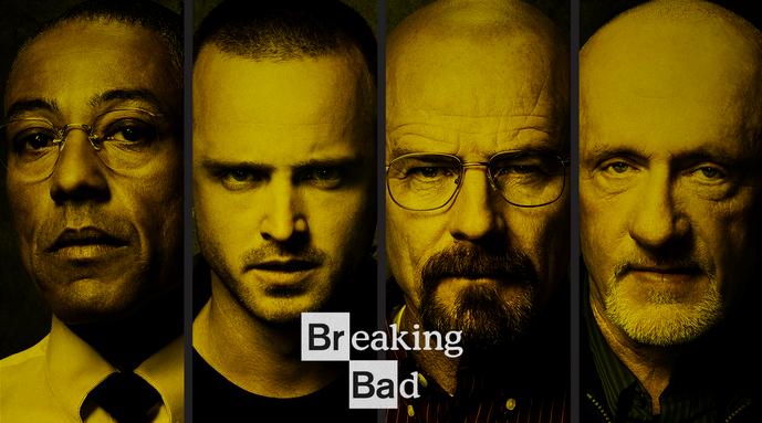 A publicity photo of Breaking Bad