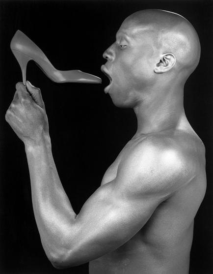 A photograph by Robert Mapplethorpe