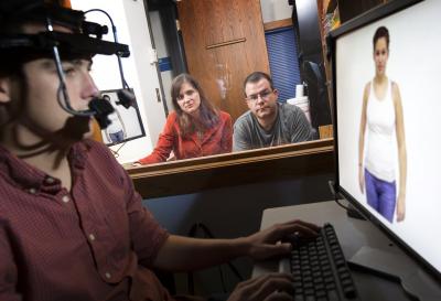 A picture of eye-tracking Photo by Craig Chandler / University Communications, University of Nebraska-Lincoln