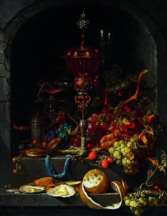 Jan Davidsz. de Heem (Utrecht 1606–1684 Antwerp), Fruit Still Life with Covered Goblet, 17th century