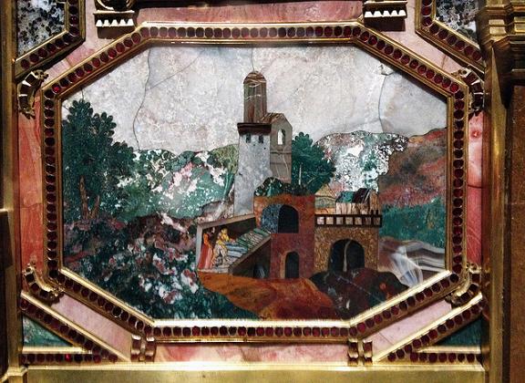 Pietra Dura Ornate Chest, c1620/1623