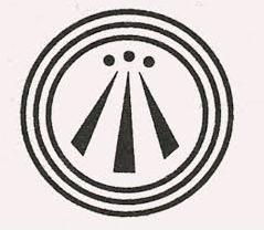 A picture of the Awen symbol
