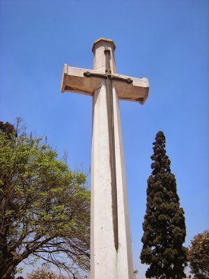 A crucifix in Harare