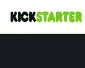 A picture of the Kickstarter logo