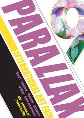 A poster for Parallax art fair 2014