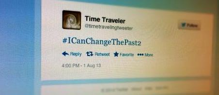 A picture of the hashtag campaign #icanchangethepast