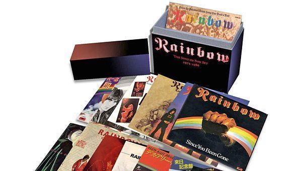 A picture of the Rainbow singles box set