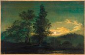 Moonlit landscape, circa 1808, Caspar David Friedrich (1774-1840)