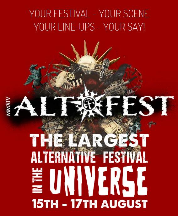 A poster for alt-fest