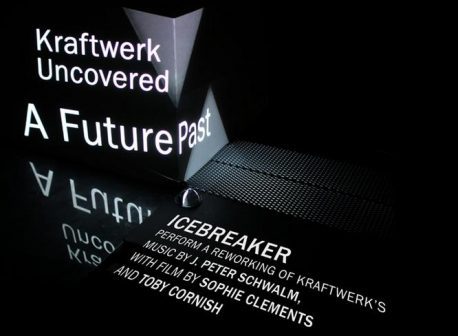 A poster for Kraftwerk Uncovered
