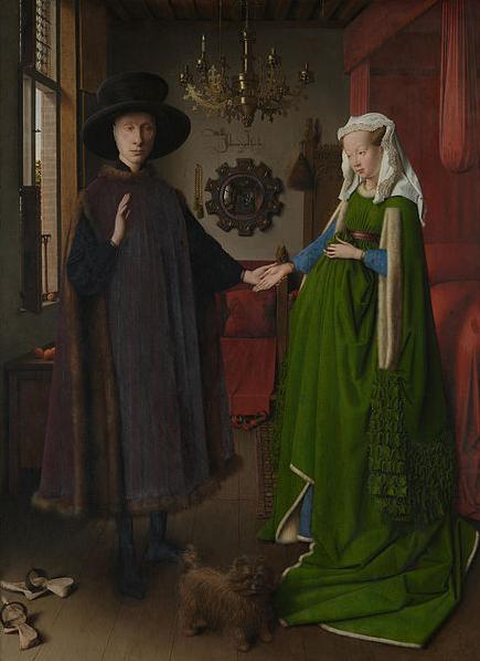 The Arnolfini Wedding by Jan Van Eyck