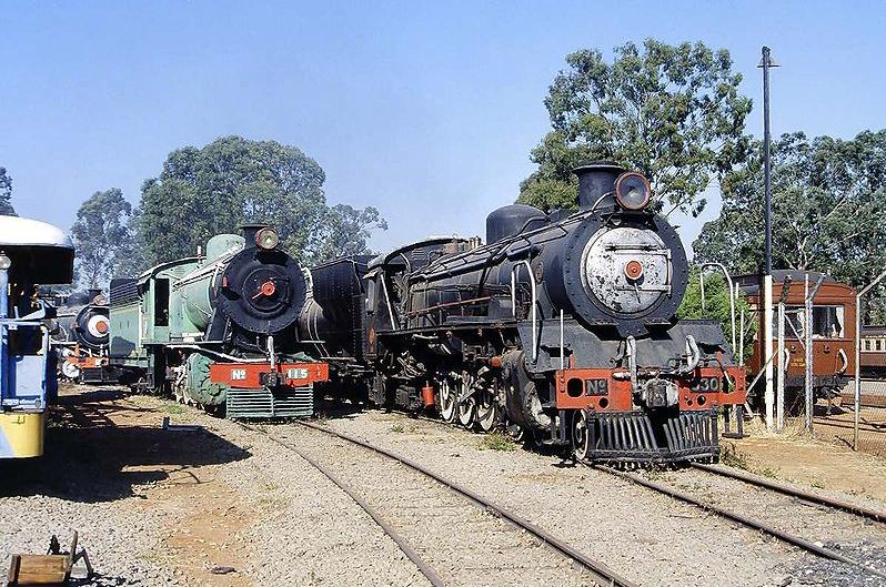 Bulawayo railway museum by H.G.Graser