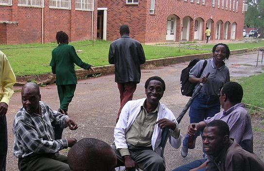 University of Zimbabwe students by Babakathy
