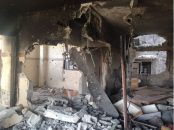 Remains of the Al Masrani's apartment, Gaza