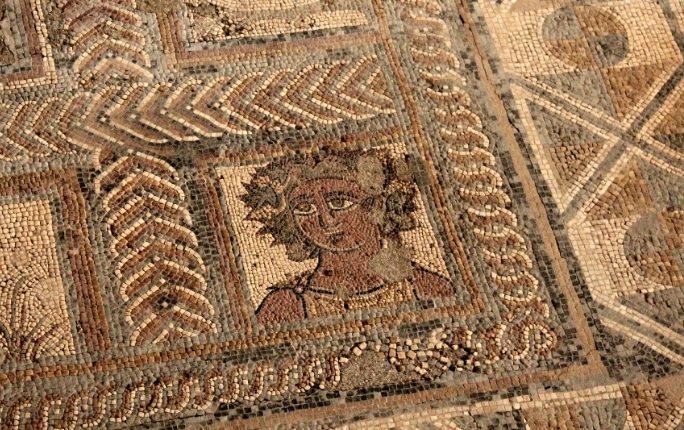 Roman mosaic by Sean Keenan