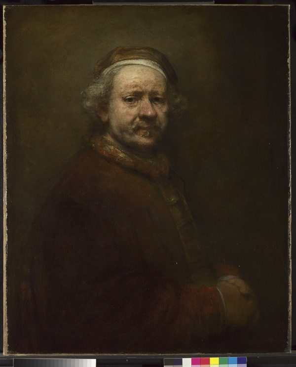NG221 Rembrandt (1606-1669) Self Portrait at the Age of 63, 1669 © The National Gallery, London