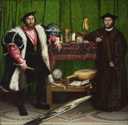 Hans Holbein the Younger Jean de Dinteville and Georges de Selve ('The Ambassadors') 1533 © The National Gallery, London