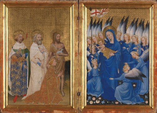 English or French (?) The Wilton Diptych about 1395-9 © The National Gallery, London