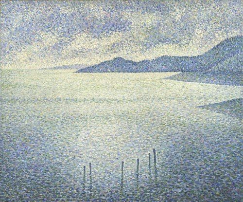 Théo van Rysselberghe Coastal Scene about 1892 © The National Gallery, London