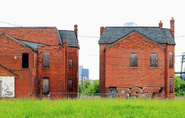 derelict houses by ellemclin