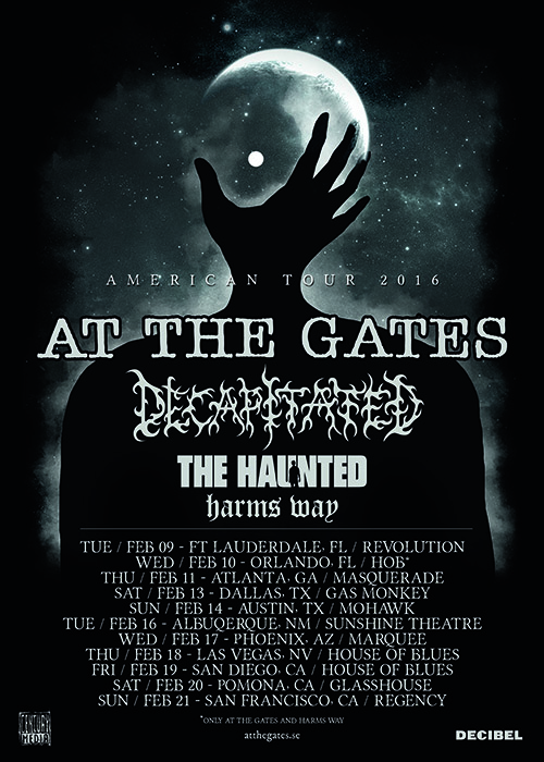 At the Gates US TOur