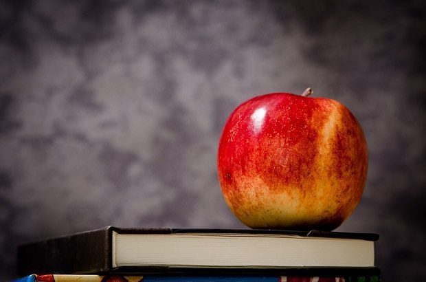 apple and books