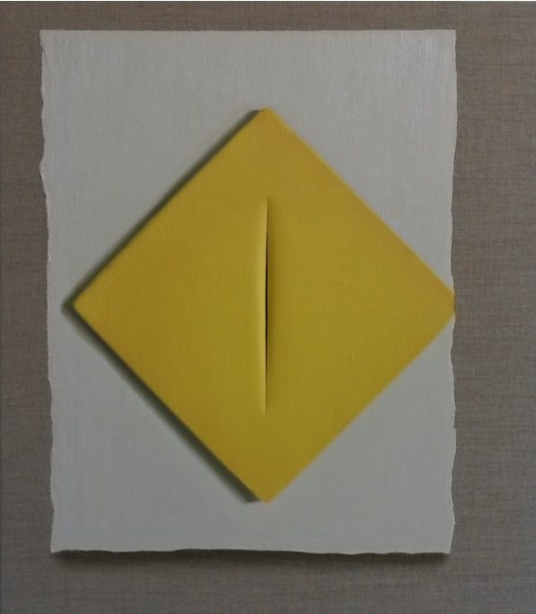 Spatial Concept Yellow, The Original Image