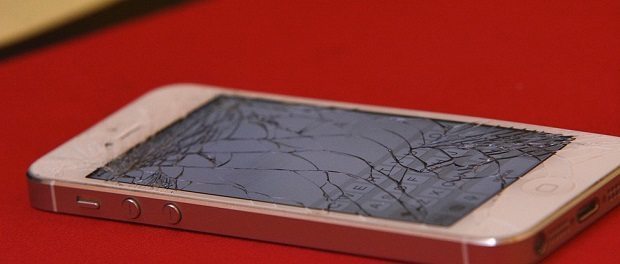 smashed phone