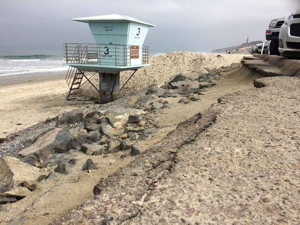 Scripps Institution of Oceanography, UC San Diego, beach erosion