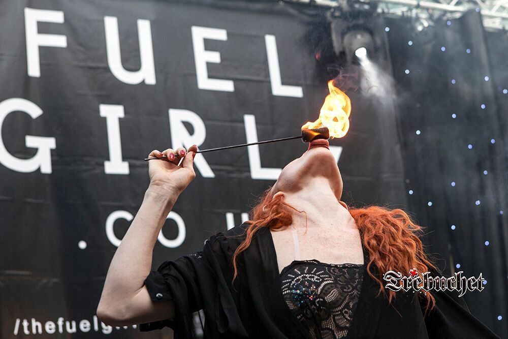 The Fuel Girls at London Tattoo Convention