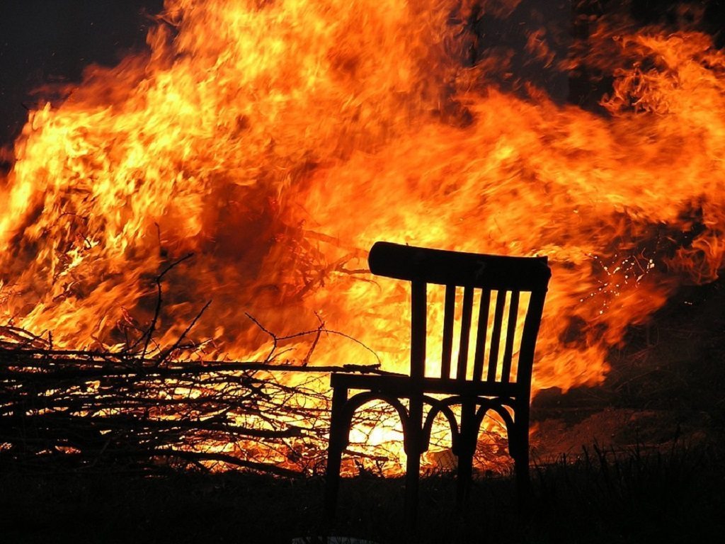 chair, fire, biological aging