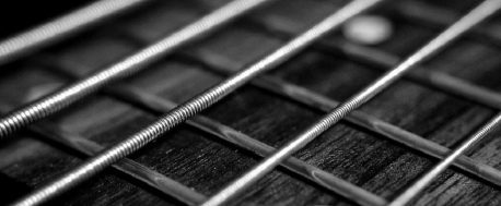 Guitar strings, railway lines