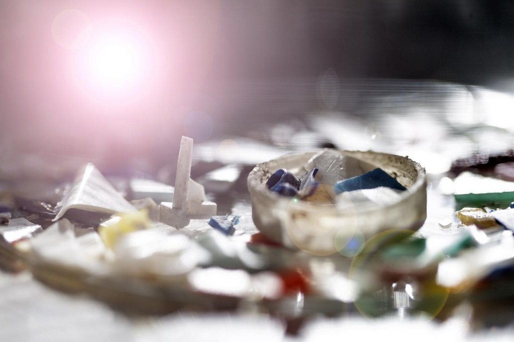 Plastic pollution by University of Plymouth