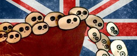 Brexit Lemmings, leaping off a patriotic cliff
