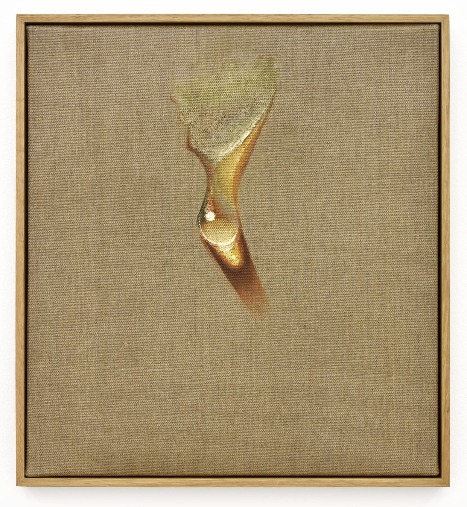 Kim Tschang-Yeul, Waterdrop, 1974 - Oil on canvas - 45 x 41 cm, 17 3/4 x 16 1/8 in / © The Estate of Kim Tschang-Yeul - Courtesy of the Estate and Almine Rech - Photo: Rebecca Fanuele