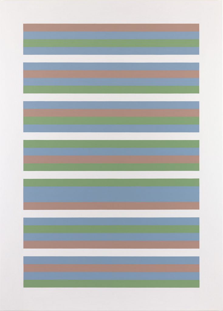 striped painting