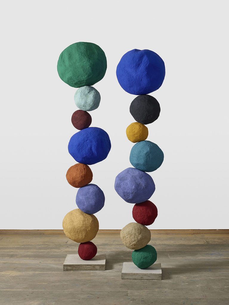 colourful abstract sculptures